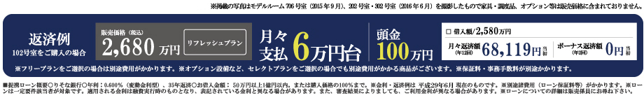 月々のお支払い例