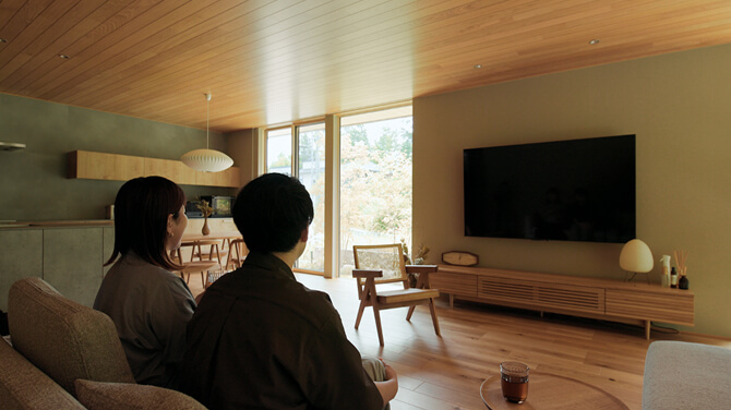 緑に囲まれた豊かな暮らし