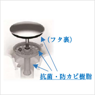 お掃除ラクラク排水口