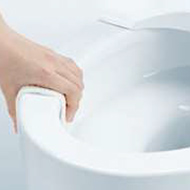 フチなし便器