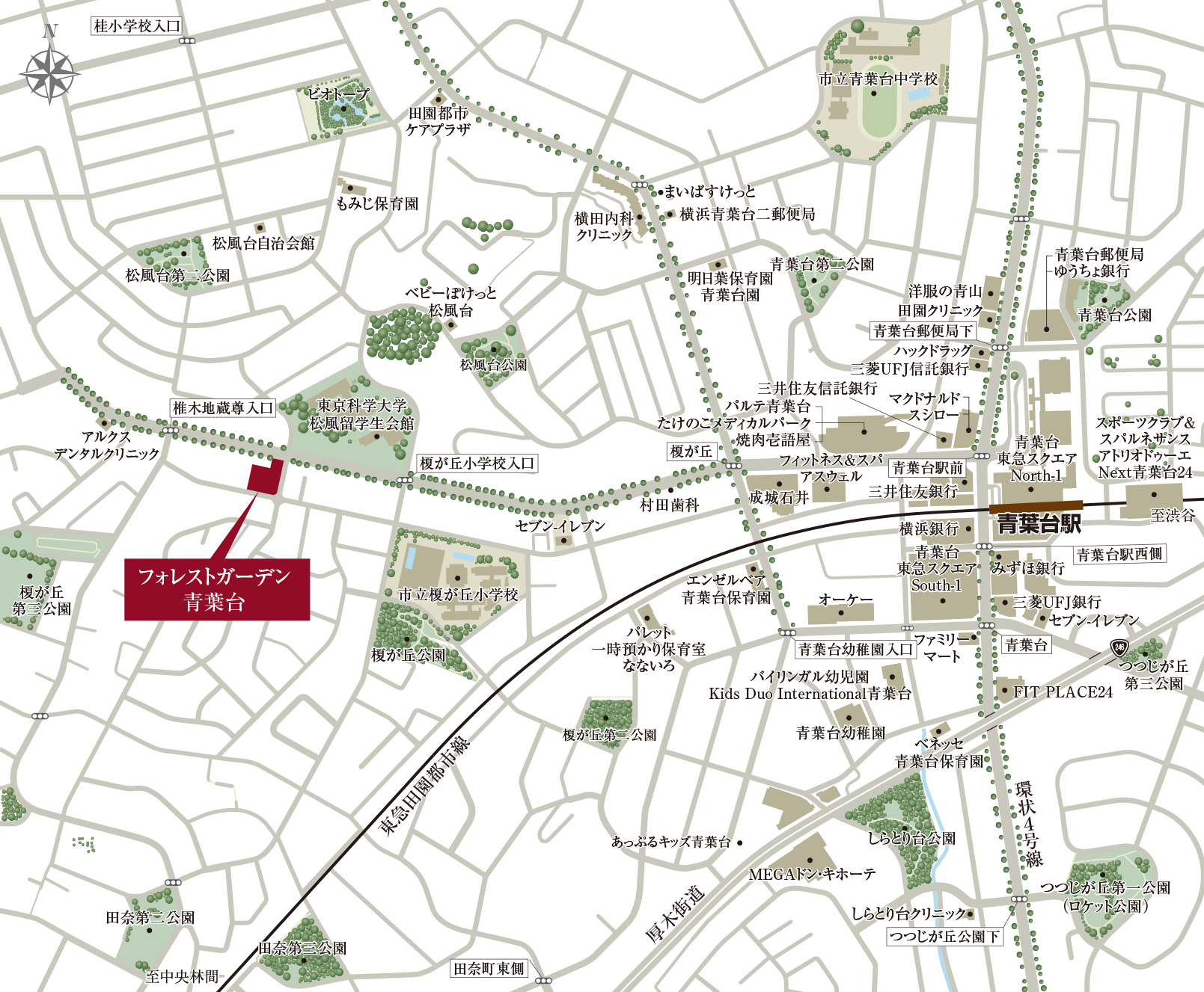 現地案内図