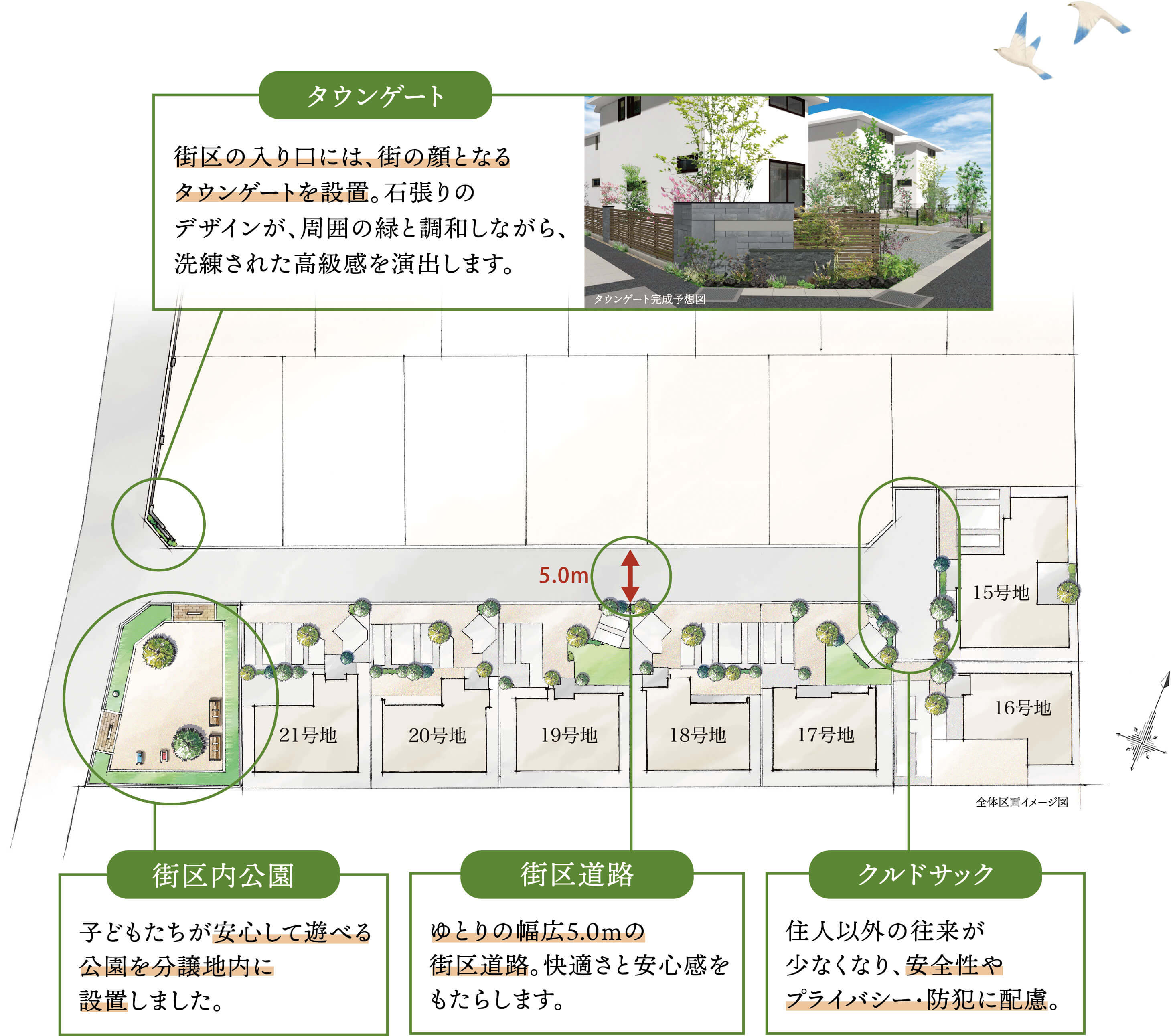 区画図