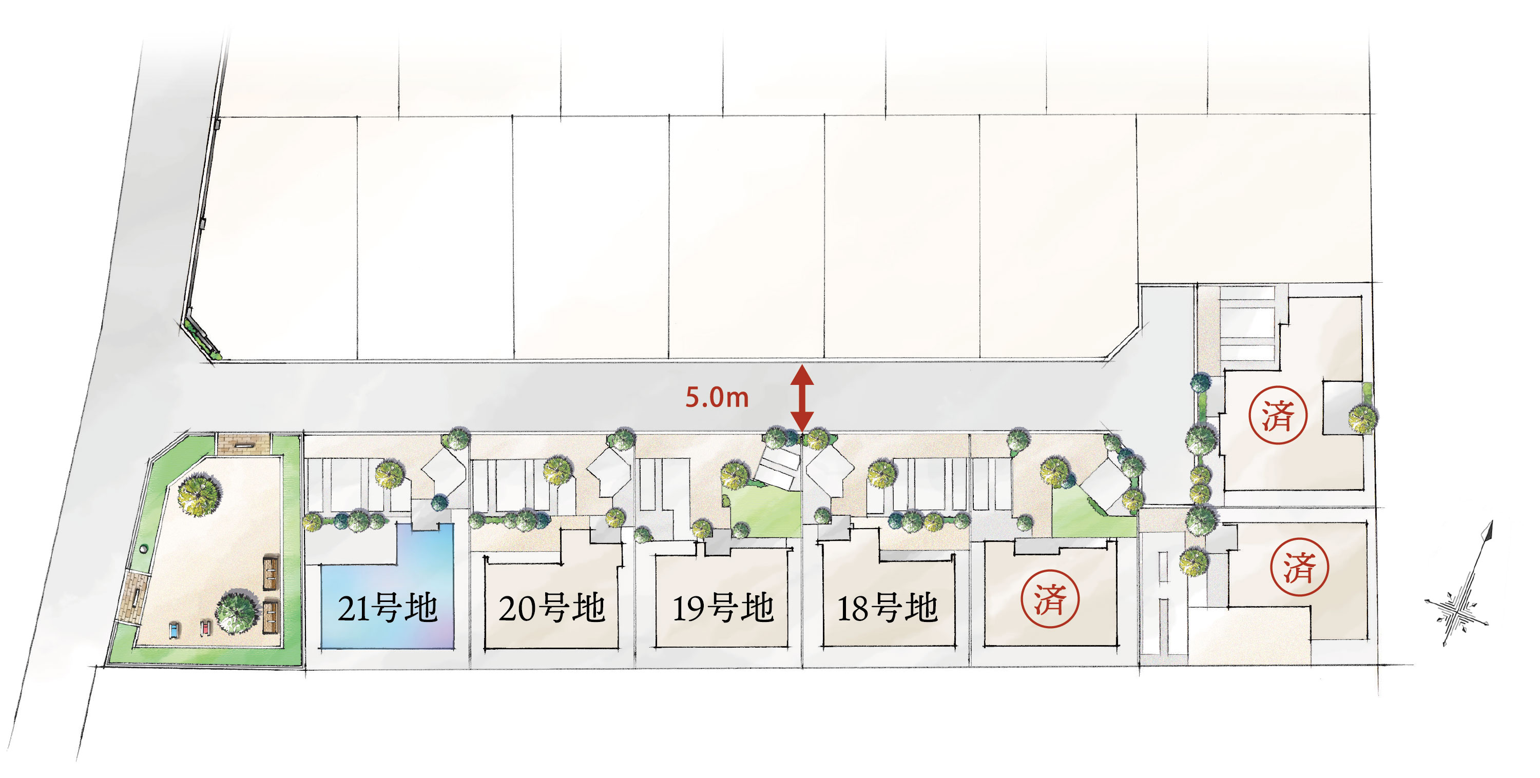 全体区画イメージ図
