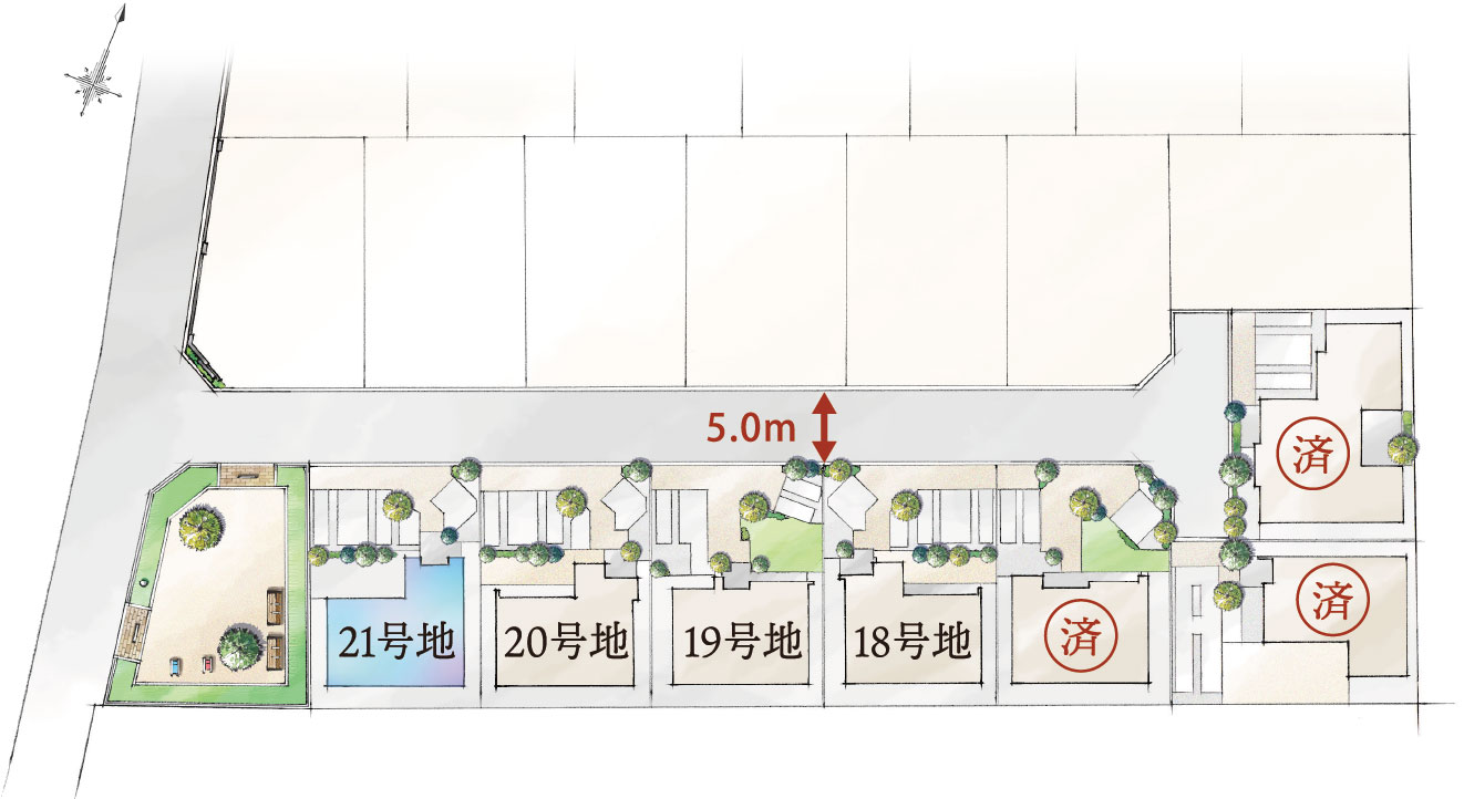 全体区画イメージ図