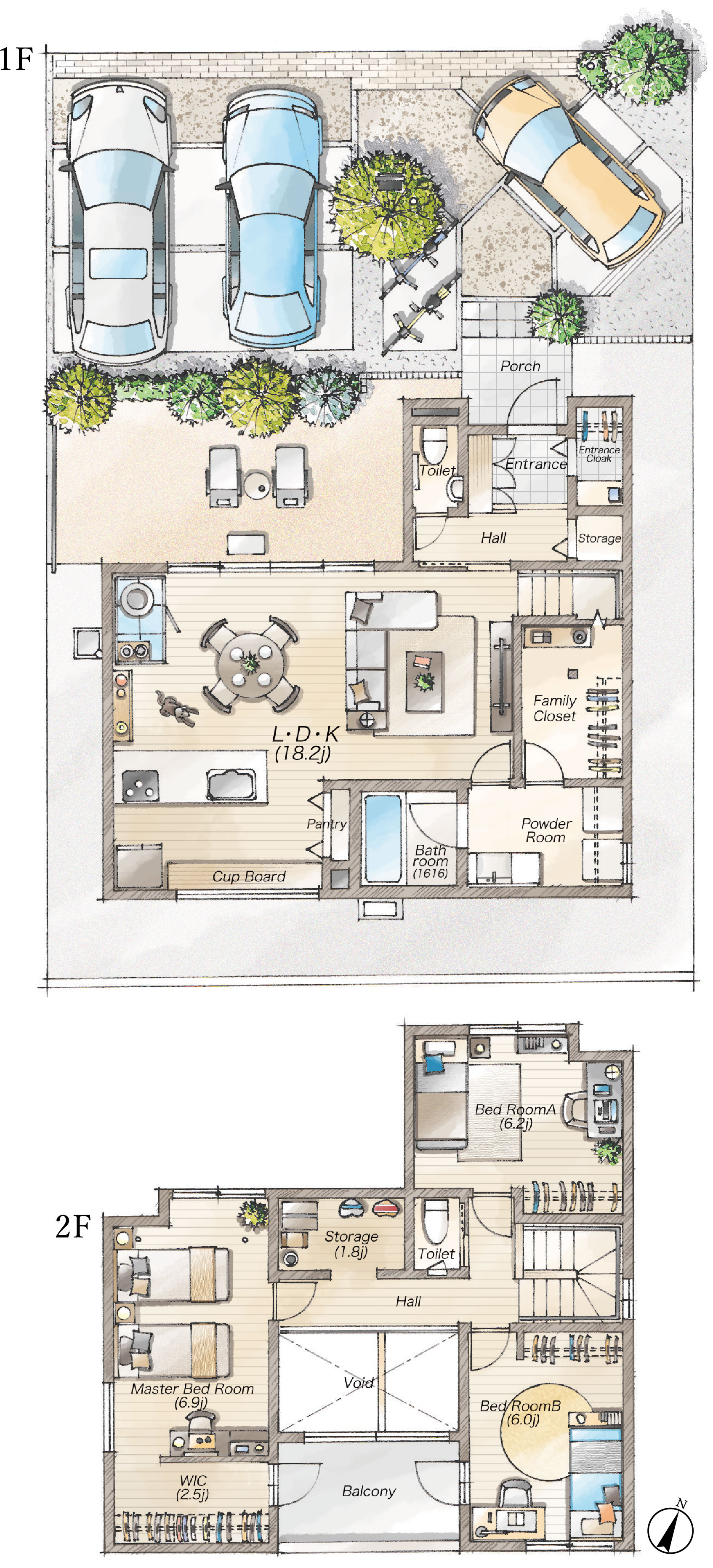 21号棟 間取り図