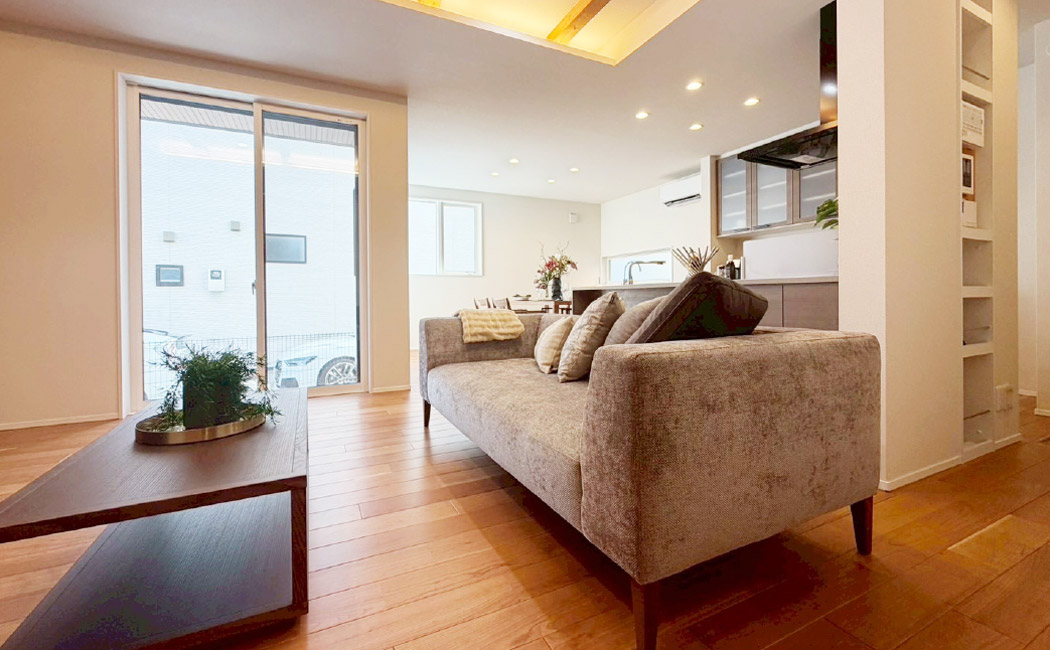 10号棟リビングルーム