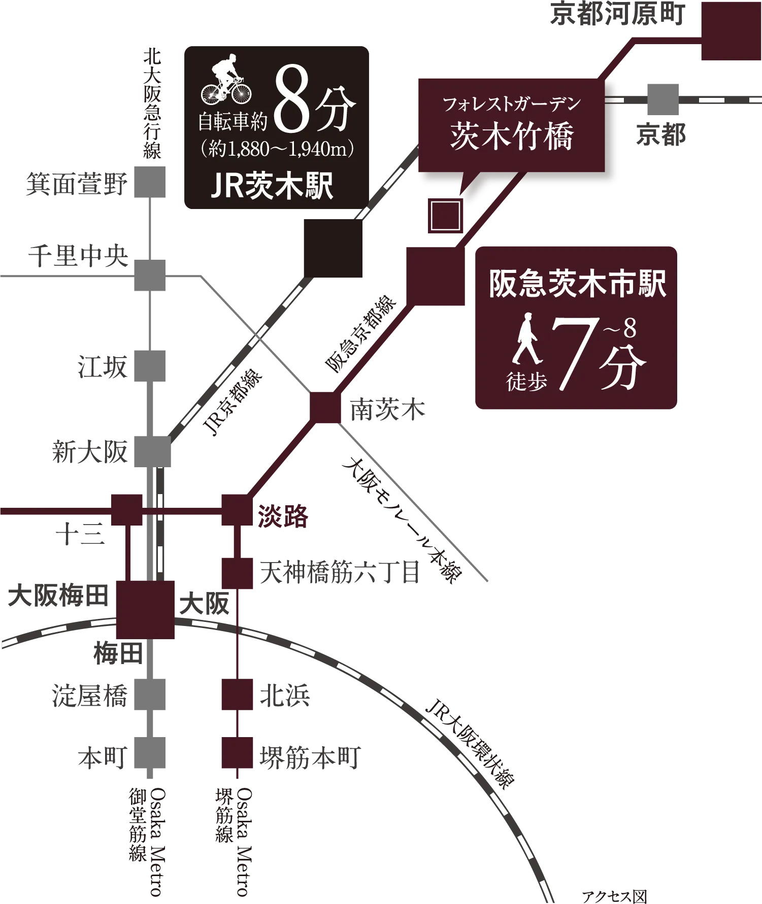 アクセスマップ