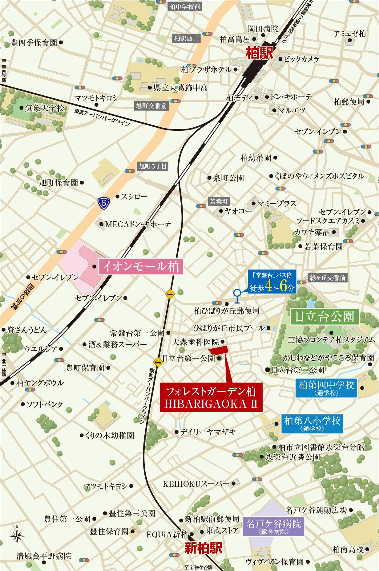 現地案内図