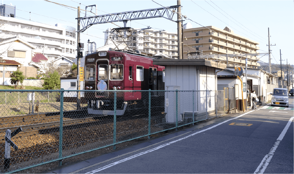 能勢電鉄「多田」駅