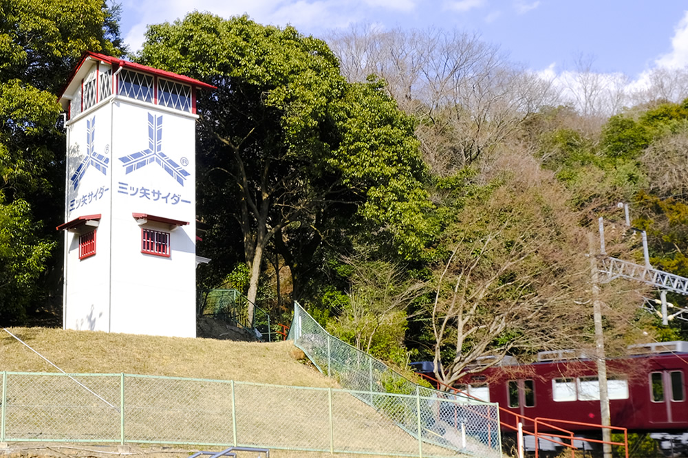 三ツ矢サイダー発祥の地