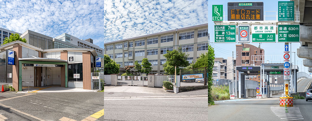 フォレストリータウン南片江 ロケーションimage