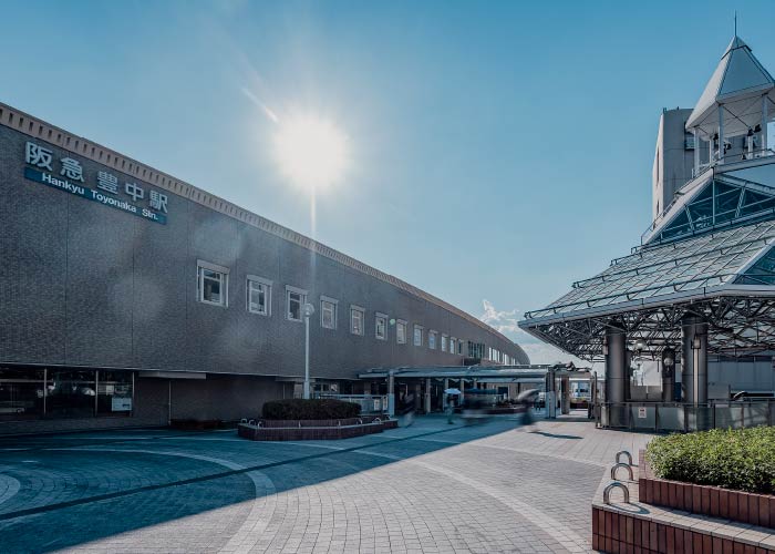 阪急「豊中」駅写真