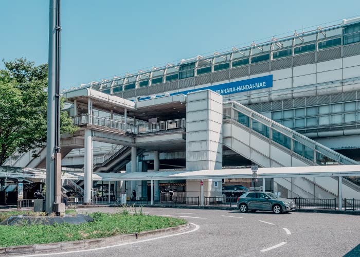大阪モノレール「柴原阪大前」駅写真
