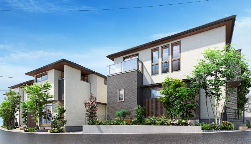 街並み完成予想図