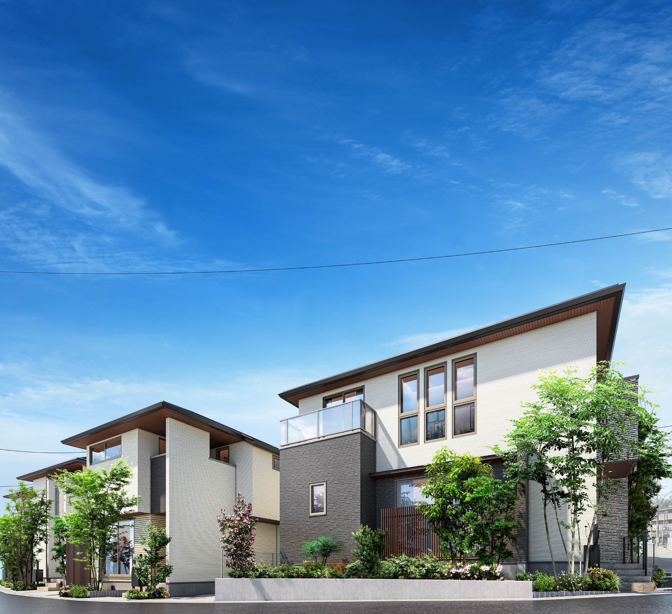 街並み完成予想図（2号棟）