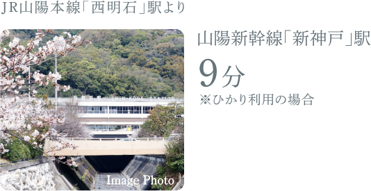 JR山陽新幹線「新神戸」駅8分