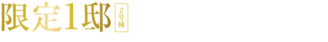 限定1邸 2号棟 モデルハウス家具付き分譲
