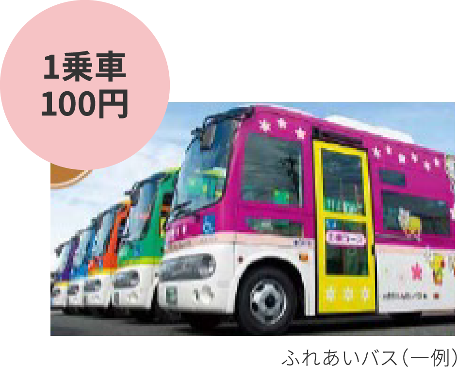 ふれあいバス（一例）