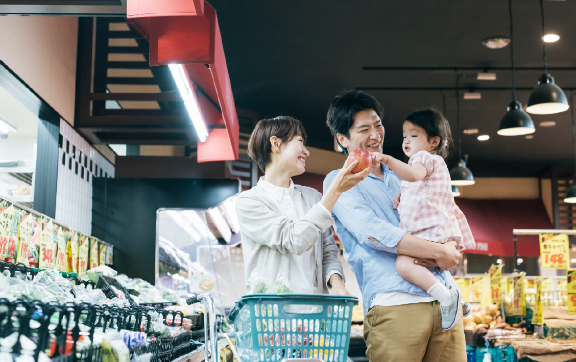 多彩なショッピング施設が毎日を快適にします