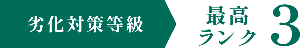 劣化対策等級 最高ランク3