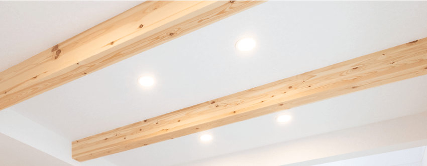 あらわし梁のイメージ例