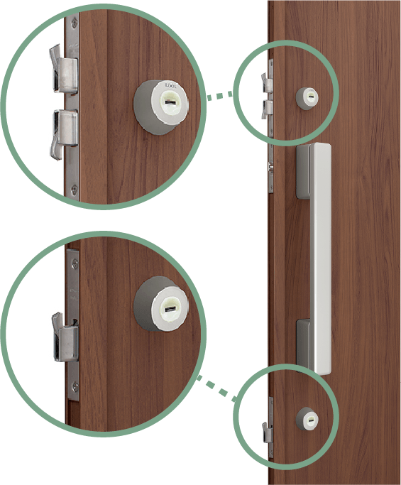 鎌付デッドボルト