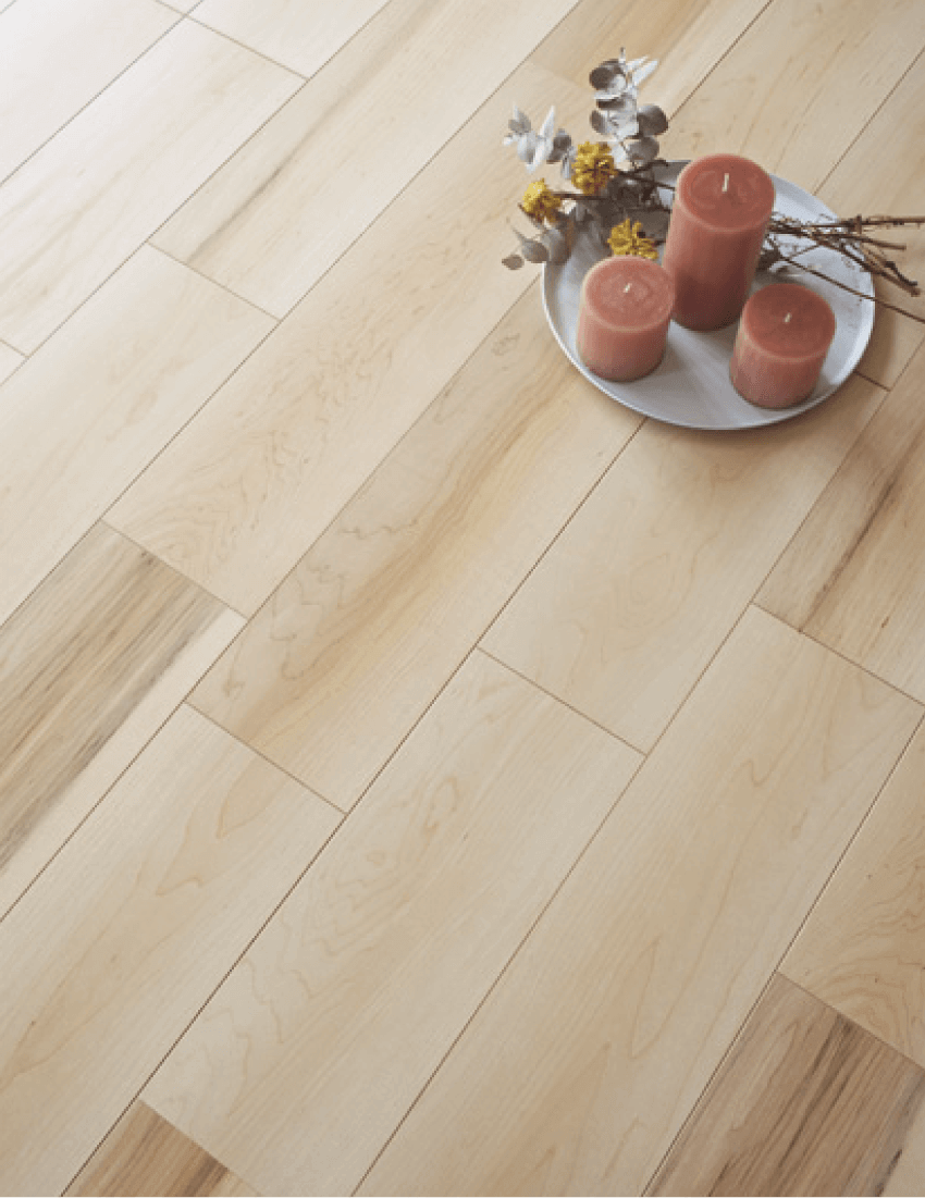 ベールメープル床材使用参考例（9、13、30、32号棟）