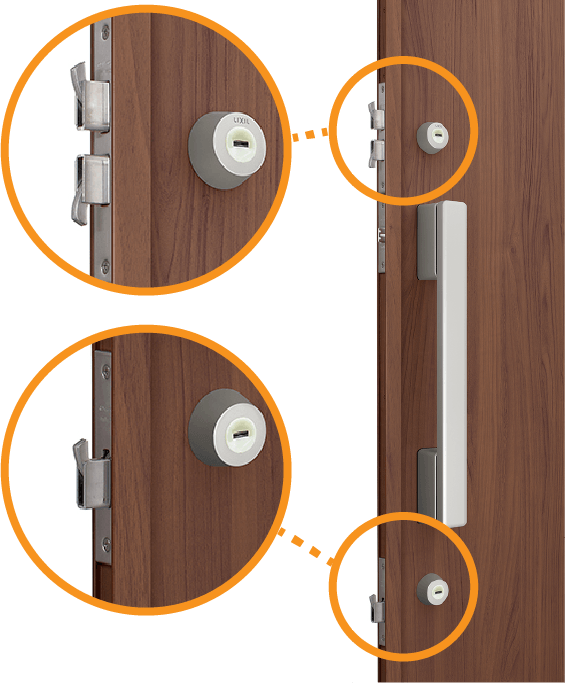 鎌付デッドボルト