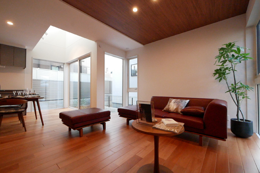 8号棟リビングルーム