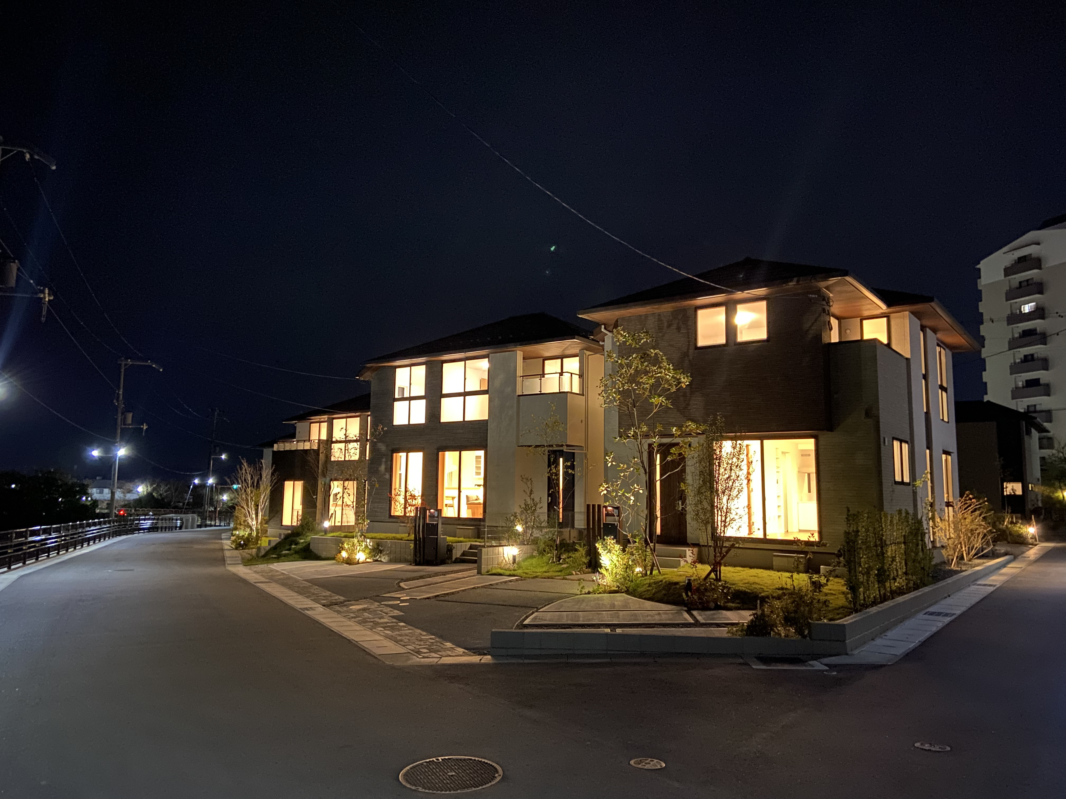 49号棟・夜景