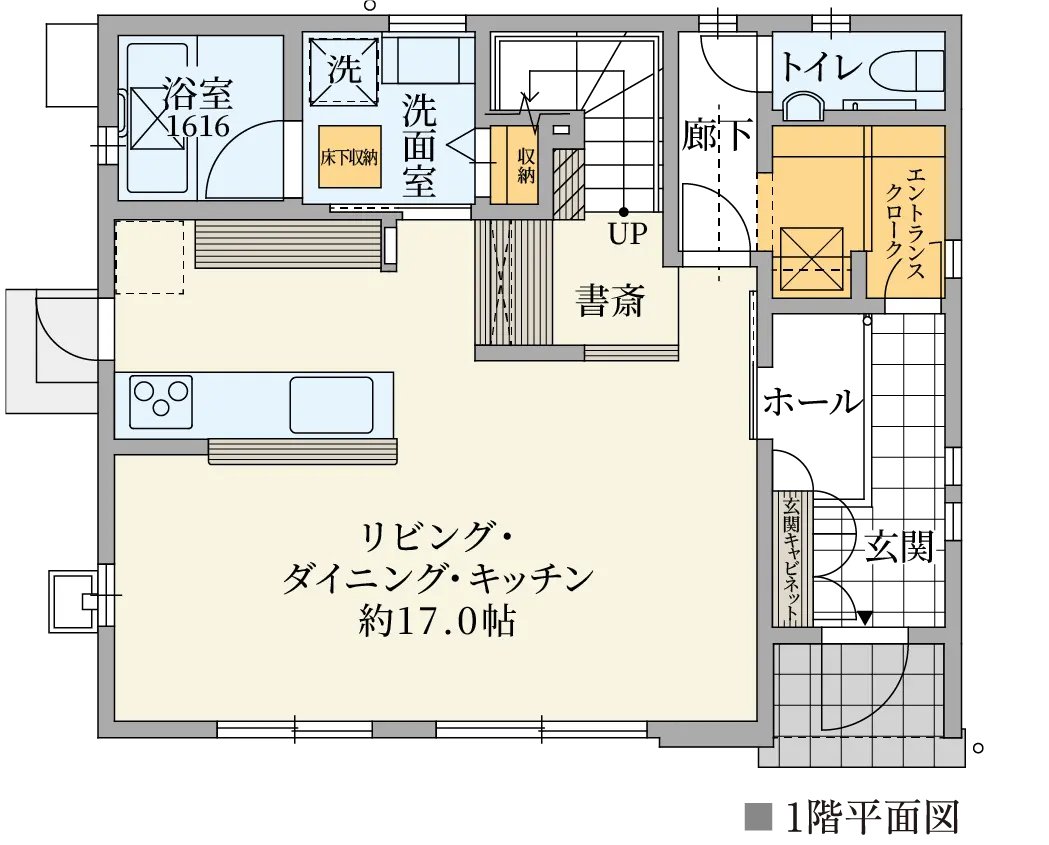 1階平面図
