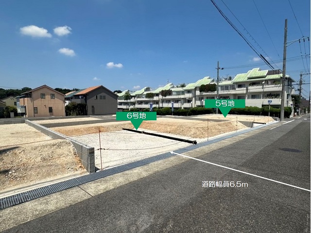 5号地・6号地(南東より撮影)