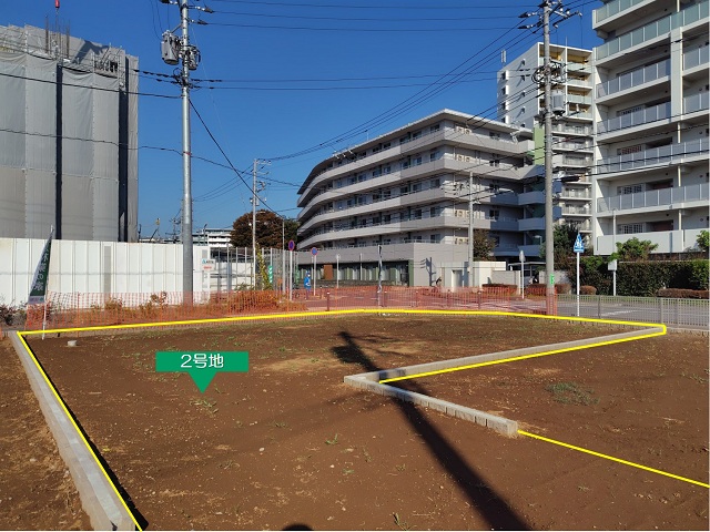 2号地(南西側より撮影)