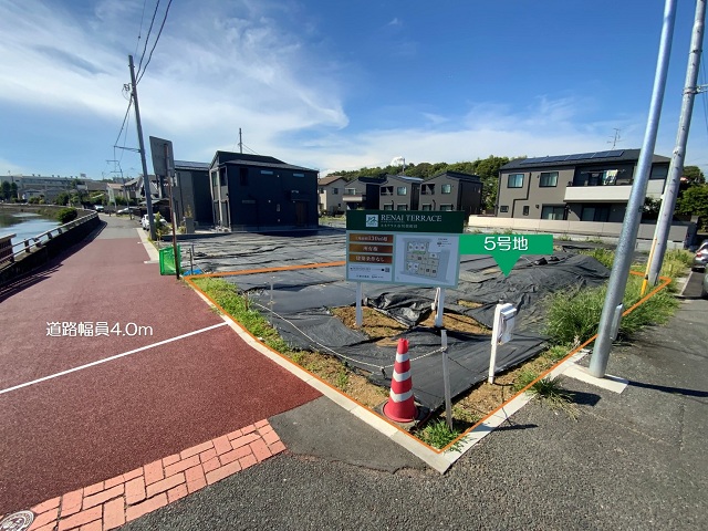 5号地(南東側より撮影)