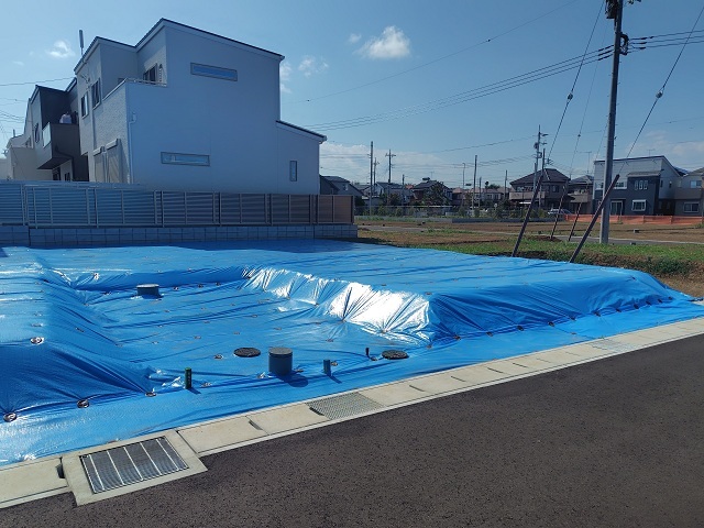現地16号地(2026年8月撮影)