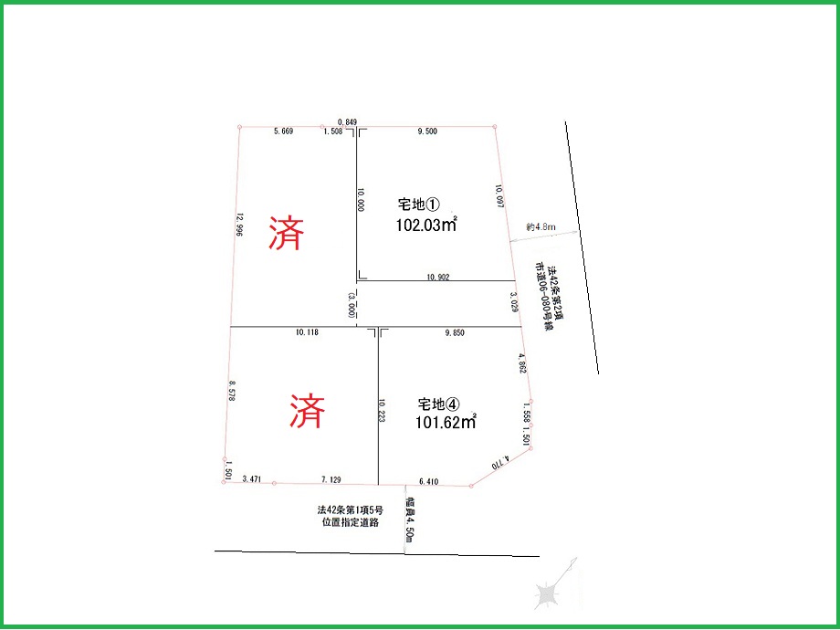 区画図