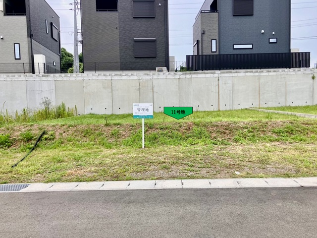 11号地(南東側より撮影)