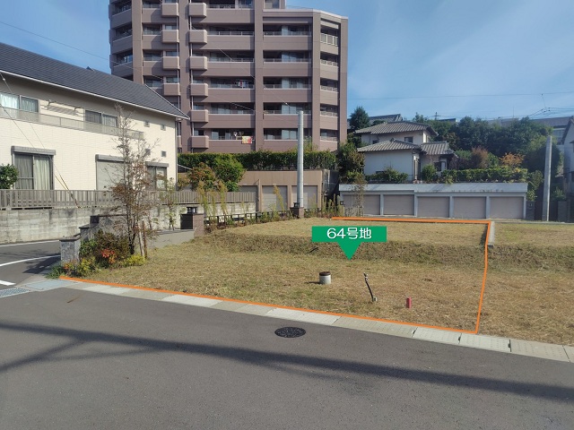 64号地(南西側より撮影)