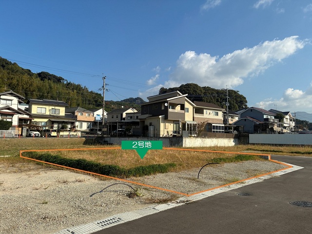 2号地(南西側より撮影)