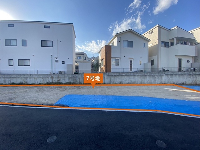 7号地(東側より撮影)