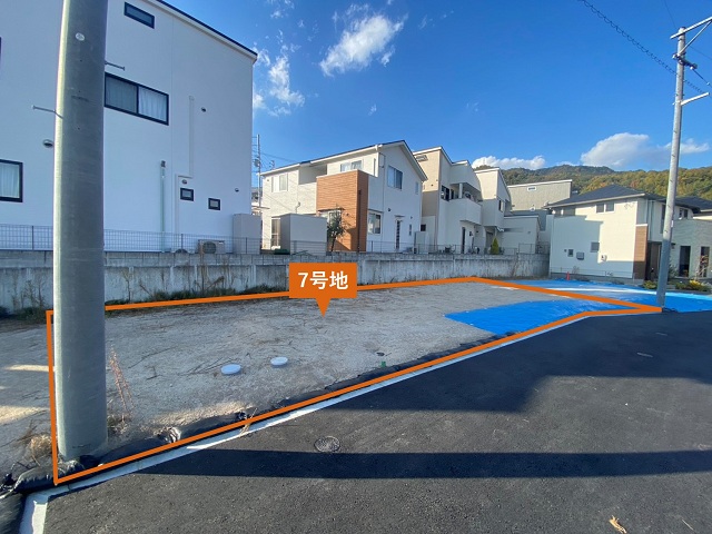 7号地(南東側より撮影)