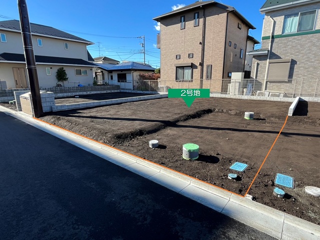 2号地(西側から撮影)