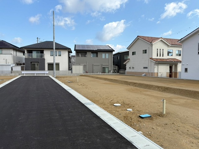 現地(4号地 南側より撮影)