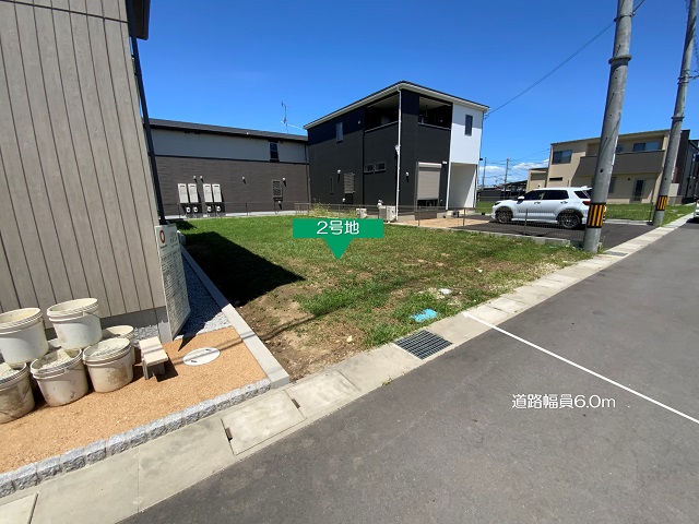 現地(2号地 東側から撮影)