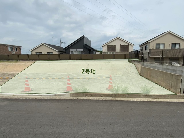 2号地(南側より撮影)
