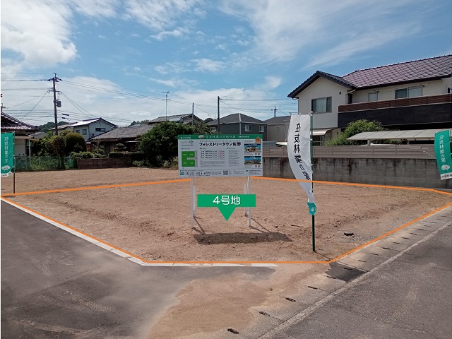 4号地(南東側より撮影)