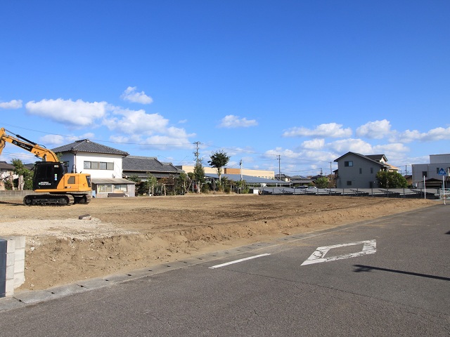 現地全景③(5号地 南西側より撮影)