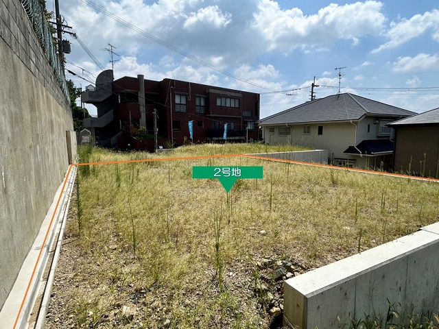 2号地(北から撮影)