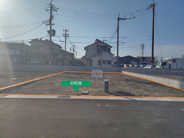 現地B号地②