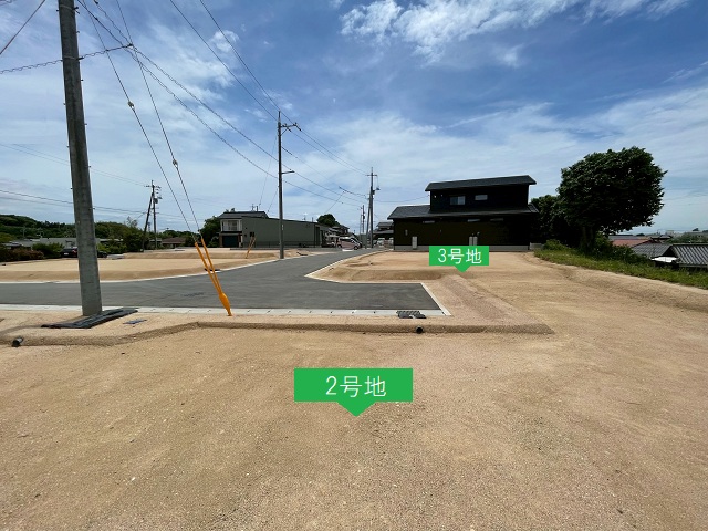 現地2号地から3号地(2026年7月撮影)
